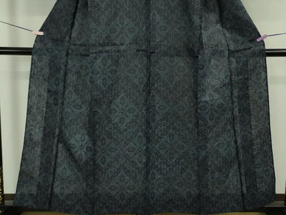 平和屋本店＊極上　夏物　重要無形文化財　本場宮古上布　苧麻　菱文　逸品　DZAB6798kh6
