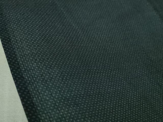 平和屋本店＊極上　夏物　男性　綿薩摩　木綿　蚊絣　濃藍色　大丸扱い　逸品　DZAB6806kh6