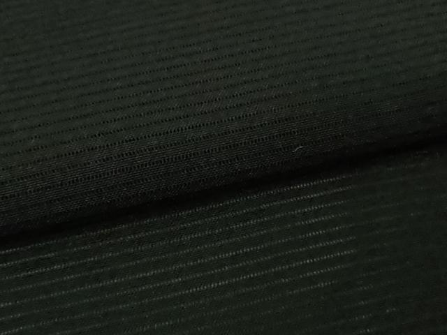 平和屋本店＊希少　夏物　男性　黒紋付　長羽織セット　キングサイズ　絽　逸品　DZAB6845kh6