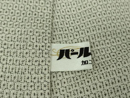 平和屋本店＊極上　夏物　男性　本場大島紬　夏大島　白大島　キングサイズ　160亀甲　総詰め　逸品　DZAB6847kh6