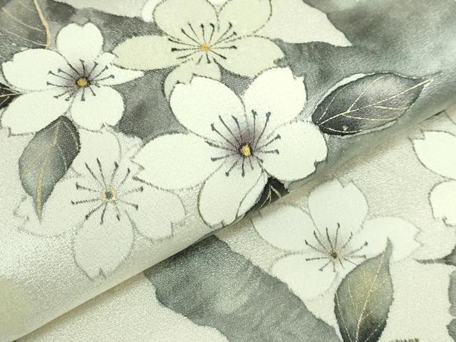 平和屋本店●極上　洛楽人工房　九寸名古屋帯　観桜　金彩　反端付き　逸品　DZAB6869kh6