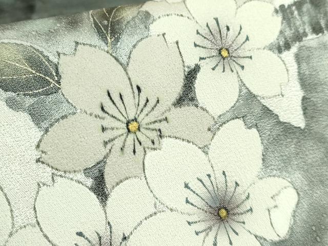 平和屋本店●極上　洛楽人工房　九寸名古屋帯　観桜　金彩　反端付き　逸品　DZAB6869kh6