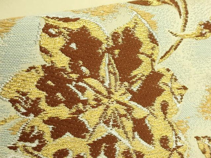 平和屋本店●極上　龍村美術織物　たつむら　九寸名古屋帯　煌彩　金銀糸　逸品　DZAB6907kh6