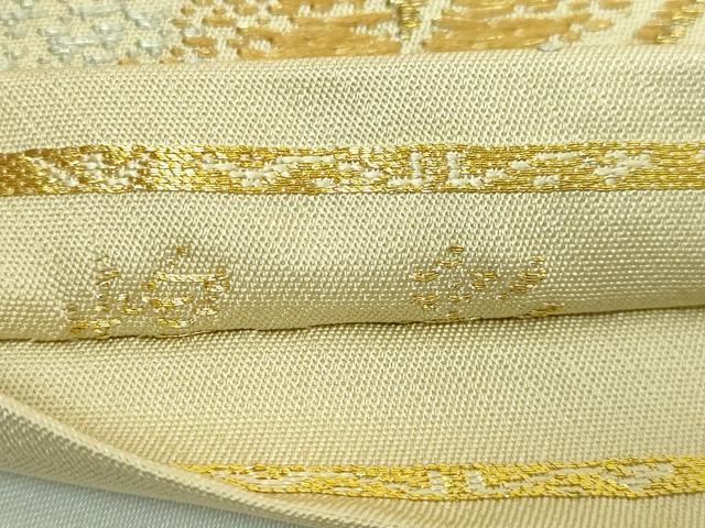 平和屋本店●極上　龍村美術織物　たつむら　九寸名古屋帯　煌彩　金銀糸　逸品　DZAB6907kh6