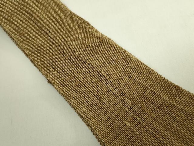 平和屋本店＊極上　夏物　男性　両面　角帯　自然布　紙布　逸品　DZAB6911kh6