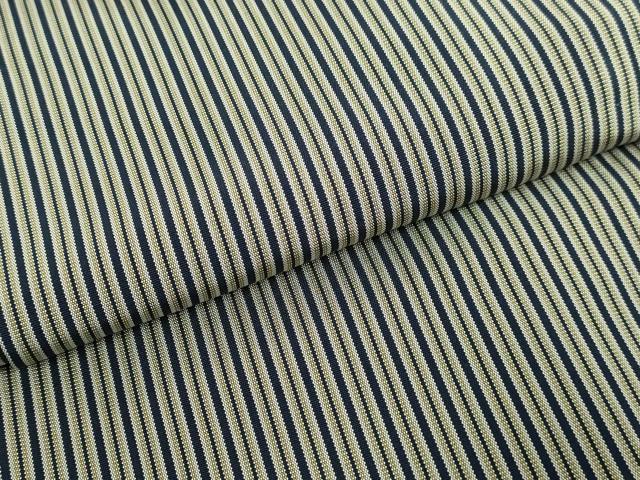 平和屋本店●極上　男性　人間国宝　甲田綏郎　精好仙台平　馬乗り袴　縞　逸品　DZAB6927kh6
