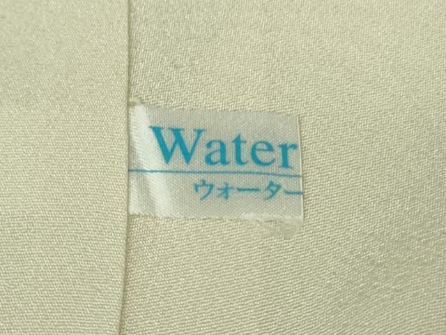 平和屋本店●極上　小紋　草葉文　鳥の子色地　金彩　逸品　DZAB6955kh6