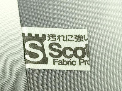 平和屋本店●極上　ジャパンオートクチュール　渡辺雪三郎　小紋　葉尽くし　銀彩　逸品　DZAB6956kh6