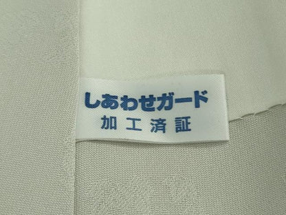 平和屋本店●極上　訪問着　舞桜　花弁　暈し染め　銀彩　逸品　DZAB6964kh6