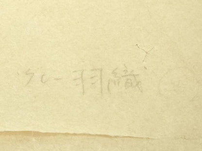 平和屋本店∞極上　青山八木　長羽織　秘色色地　縮緬地　羽織紐・たとう紙付き　逸品　DZAB6988kh6