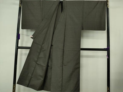 平和屋本店●極上　男性　本場大島紬　アンサンブル　キングサイズ　重田織物謹製　鑑定書・証紙付き　逸品　未使用　DZAB7037kh6