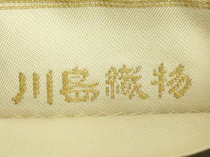 平和屋着物●極上　西陣　川島織物　六通柄　本袋帯　花鳥文　金糸　逸品　DZAB7079kh6