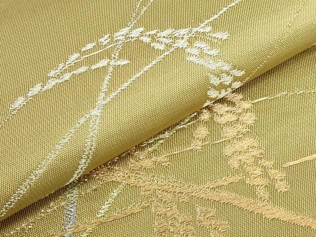 平和屋本店●最高級　龍村平蔵製　太鼓柄　本袋帯　栄寿錦　金糸　逸品　DZAB7120kh6