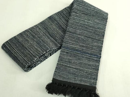 平和屋着物●極上　男性　角帯　紬地　逸品　未使用　DZAB7146kh6