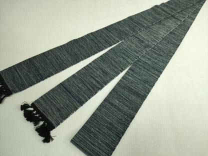 平和屋着物●極上　男性　角帯　紬地　逸品　未使用　DZAB7146kh6