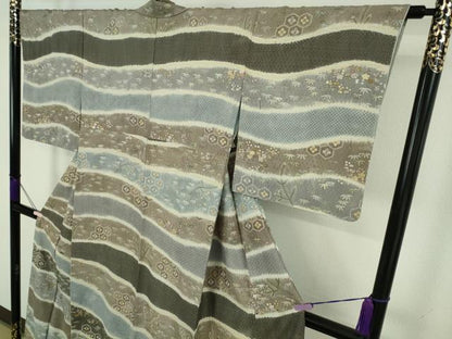 平和屋本店●極上　中国三大刺繍　スワトウ刺繍　汕頭刺繍　総刺繍　訪問着　松竹梅　金糸　さが美扱い　逸品　DZAB7157kh6