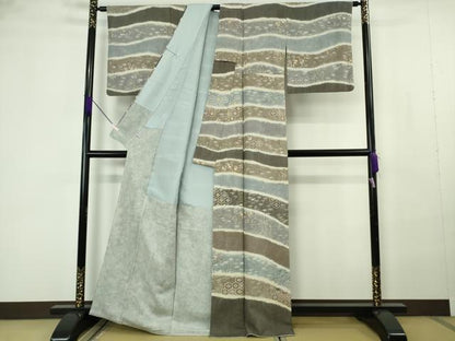 平和屋本店●極上　中国三大刺繍　スワトウ刺繍　汕頭刺繍　総刺繍　訪問着　松竹梅　金糸　さが美扱い　逸品　DZAB7157kh6
