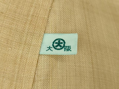 平和屋本店＊極上　夏物　男性　芭蕉布　手積み芭蕉糸100％　大丸扱い　逸品　未使用　DZAB7199kh6