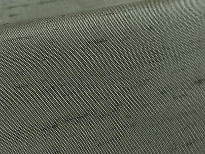 平和屋本店●極上 男性 石川県指定無形文化財 牛首紬 白山工房 手織 アンサンブル キングサイズ 灰色×朽葉色 証紙 逸品 未使用DZAB7228kh6