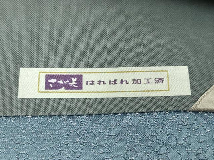 平和屋着物●極上　久保田一竹　幻の辻が花　太鼓柄袋帯　舞花地紋　銀通し地　さが美扱い　逸品　DZAB7256kh6
