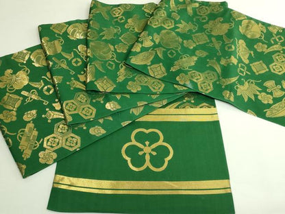 平和屋本店●極上　だらり帯　芸姑　舞妓　宝尽くし　金糸　逸品　DZAB7290kh6
