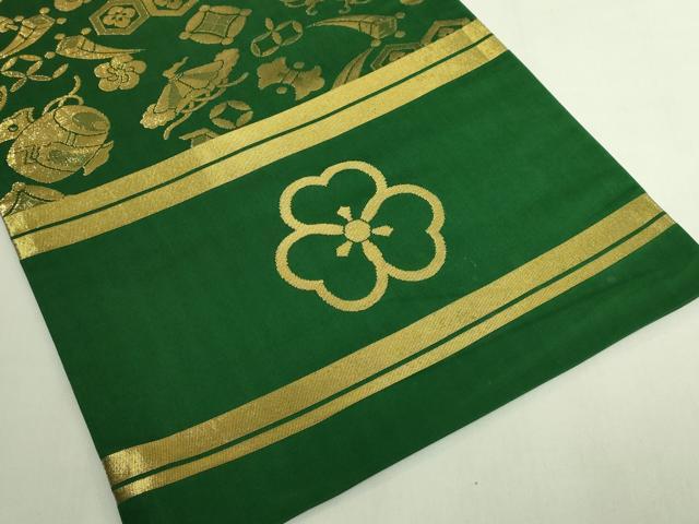 平和屋本店●極上　だらり帯　芸姑　舞妓　宝尽くし　金糸　逸品　DZAB7290kh6