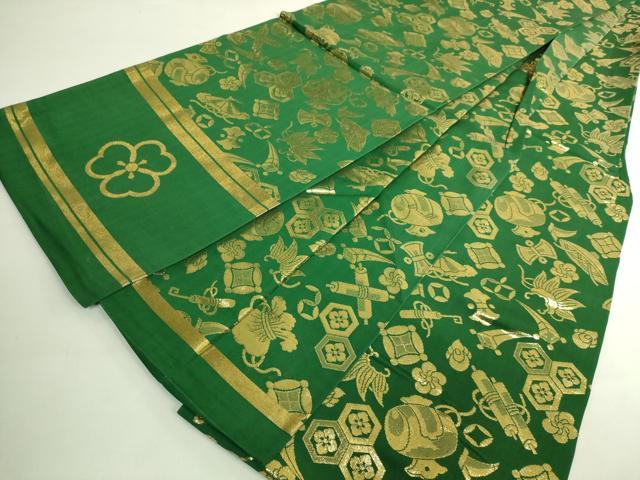 平和屋本店●極上　だらり帯　芸姑　舞妓　宝尽くし　金糸　逸品　DZAB7290kh6