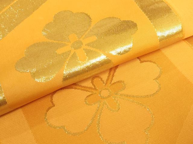 平和屋本店●極上　だらり帯　芸姑　舞妓　亀甲花文　金糸　逸品　DZAB7291kh6