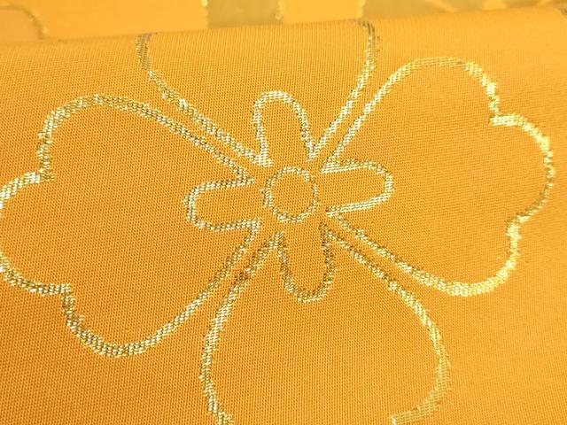 平和屋本店●極上　だらり帯　芸姑　舞妓　亀甲花文　金糸　逸品　DZAB7291kh6