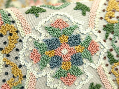 平和屋本店●最高級　中国三大刺繍　相良刺繍　総刺繍　袋帯　正倉院花文　逸品　DZAB7316kh6