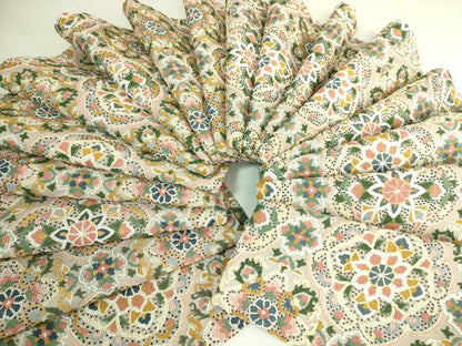平和屋本店●最高級　中国三大刺繍　相良刺繍　総刺繍　袋帯　正倉院花文　逸品　DZAB7316kh6