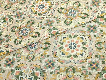平和屋本店●最高級　中国三大刺繍　相良刺繍　総刺繍　袋帯　正倉院花文　逸品　DZAB7316kh6