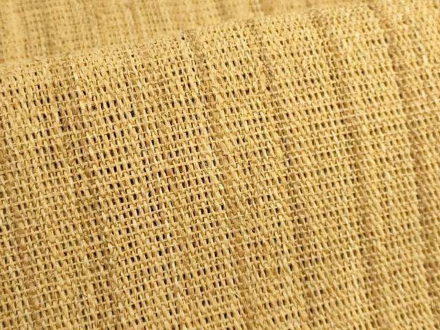 平和屋本店＊極上　夏物　八寸名古屋帯　科布　逸品　未使用　DZAB7328kh6