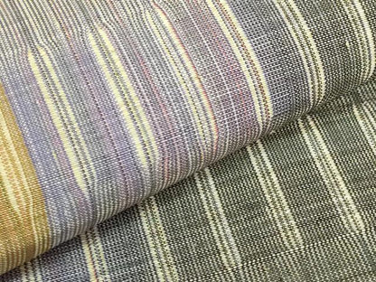 平和屋本店●極上　全通柄袋帯　芭蕉布　染織作家　みなみ修郎　手織人　前多フミ子　証紙付き　逸品　DZAB7340kh6
