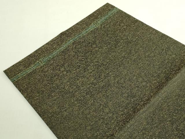 平和屋本店●極上　久保田一竹　幻の辻が花　太鼓柄袋帯　金通し地　逸品　DZAB7343kh6