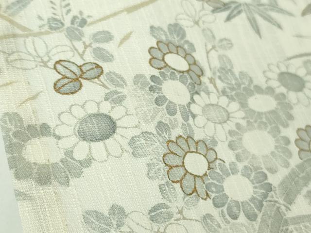 平和屋本店＊極上　夏物　訪問着　紗紬　風景吉祥花文　金彩　ロング丈　逸品　DZAB7369kh6