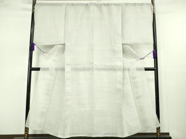 平和屋本店＊最高級　夏物　男性　越後上布　キングサイズ　逸品　DZAB7396kh6