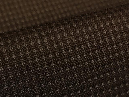 平和屋本店●希少　男性　本場黄八丈　本高貴　紬　格子　逸品　DZAB7398kh6