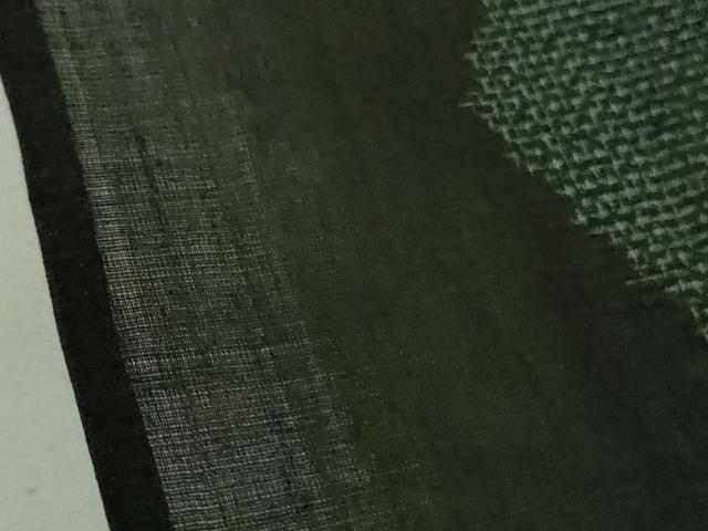 平和屋本店＊極上　夏物　重要無形文化財　本場宮古上布　菱文　苧麻　逸品　未使用　DZAB7404kh6