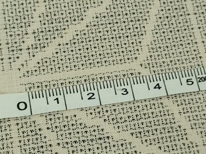平和屋本店●極上　綿薩摩　東郷織物謹製　手織　160亀甲　麻の葉　逸品　DZAB7409kh6