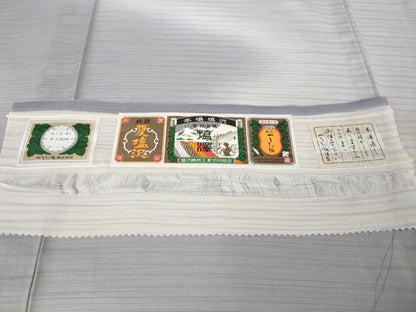 平和屋本店＊極上　夏物　本塩沢　夏塩沢　やまだ織　訪問着　証紙付き　逸品　DZAB7418kh6