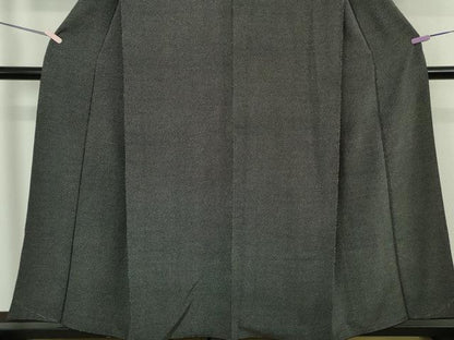 平和屋本店●極上　人間国宝　小宮康孝　江戸小紋　霰文　黒×白　三越扱い　逸品　未使用　DZAB7427kh6