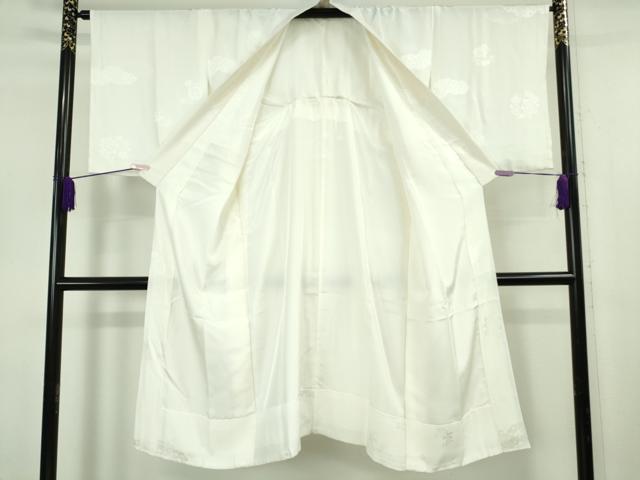 平和屋本店●極上　黒留袖・長襦袢(袷)セット　総刺繍　草花文　金糸　逸品　DZAB7428kh6