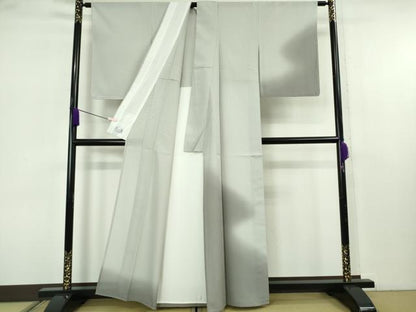 平和屋着物＊極上　夏物　洗える最高級着物　＜英＞はなぶさ謹製　訪問着　絽　鮫小紋柄　暈し染め　逸品　未使用　DZAB7433kh6