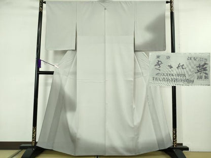 平和屋着物＊極上　夏物　洗える最高級着物　＜英＞はなぶさ謹製　訪問着　絽　鮫小紋柄　暈し染め　逸品　未使用　DZAB7433kh6