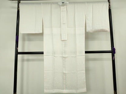 平和屋着物＊夏物　長襦袢　朝顔紋紗　薄桜色　逸品　DZAB7443kh6