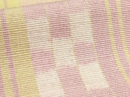 平和屋着物●極上　本場琉球絣　八寸名古屋帯　琉球がすり　桃原厚吉　証紙付き　逸品　DZAB7454kh6