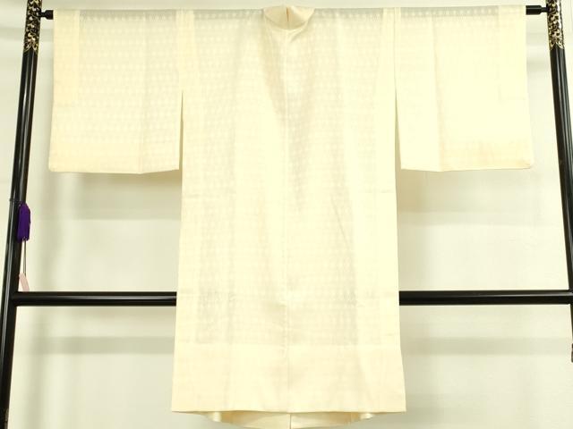 平和屋本店∞極上　京都・西陣　織元ブランド　泰流舎　道中着　スリーシーズン 春夏秋 塵除け ロング丈 菱紋紗 蒸栗色地 逸品 DZAB7522kh6