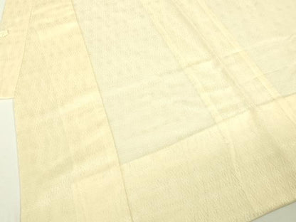 平和屋本店∞極上　京都・西陣　織元ブランド　泰流舎　道中着　スリーシーズン 春夏秋 塵除け ロング丈 菱紋紗 蒸栗色地 逸品 DZAB7522kh6