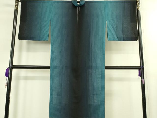 平和屋着物∞極上　道中着　スリーシーズン　春夏秋　塵除け　ロング丈　間道　暈し染め　逸品　DZAB7527kh6